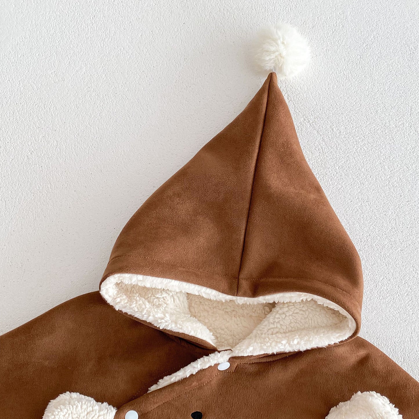 “Little bear hug” poncho