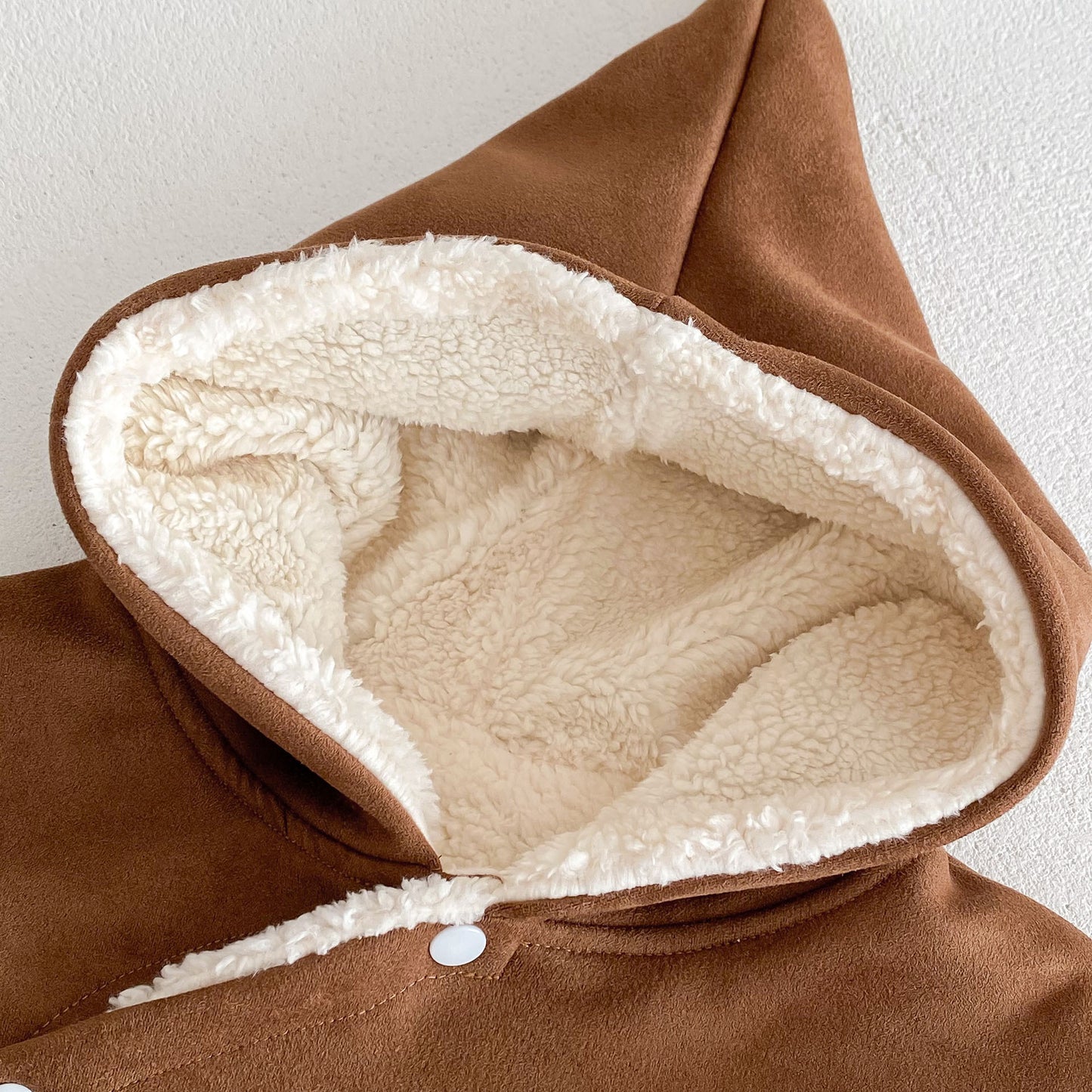 “Little bear hug” poncho