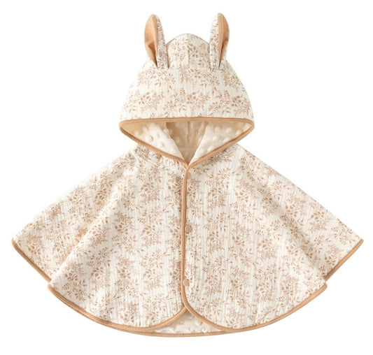 Cotton gauze poncho “Little Meadow”